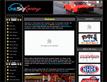 Tablet Screenshot of 1skyracing.com